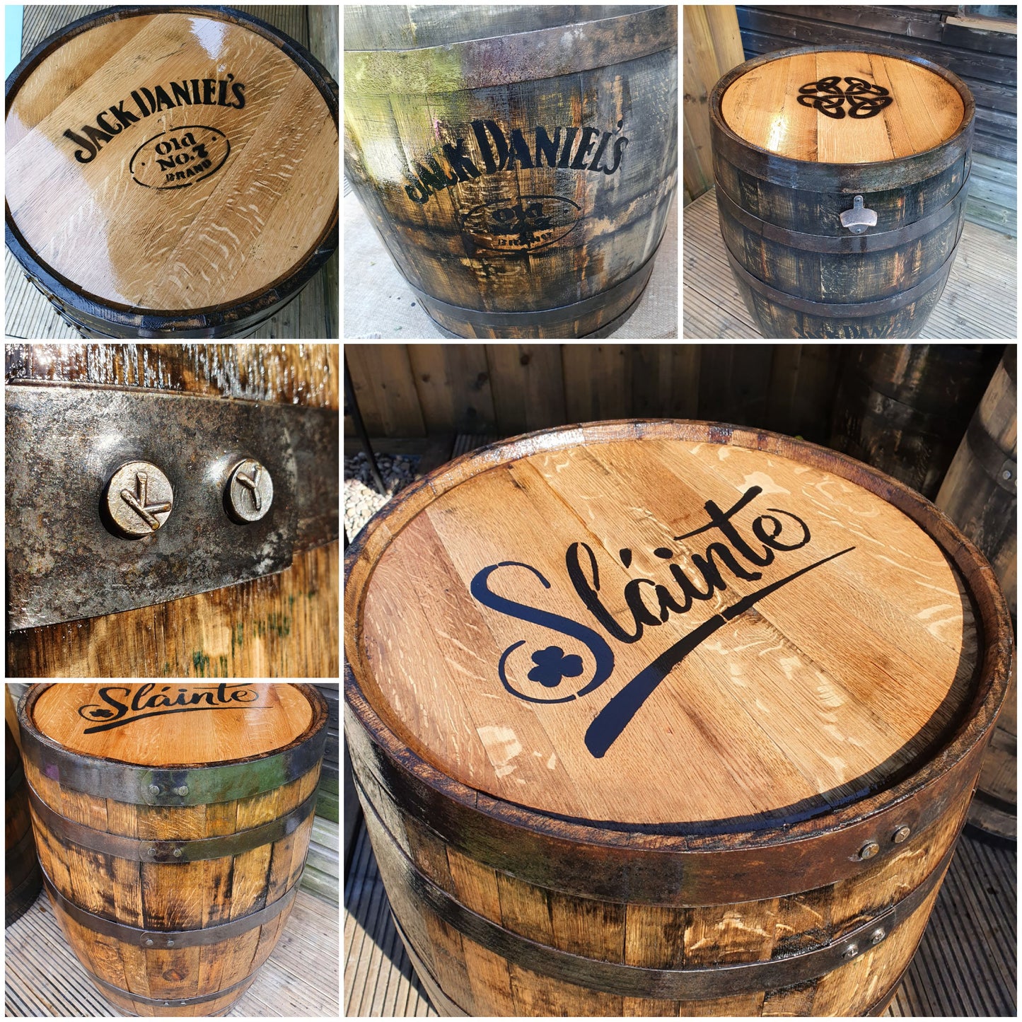 Refurbished Whiskey Barrel - Classic