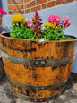 Irish Whiskey Barrel Planter