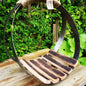 Irish Whiskey Barrel Firewood Cradle