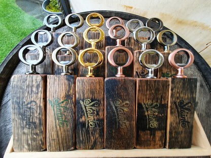 BarrelPop – Handcrafted Whiskey Stave Bottle Opener