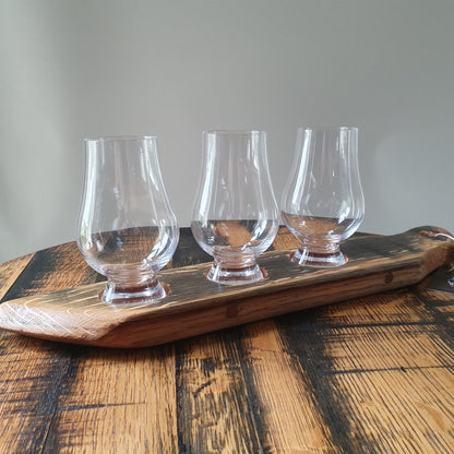 Irish Oak Whiskey Flight – With Glencairn Glasses