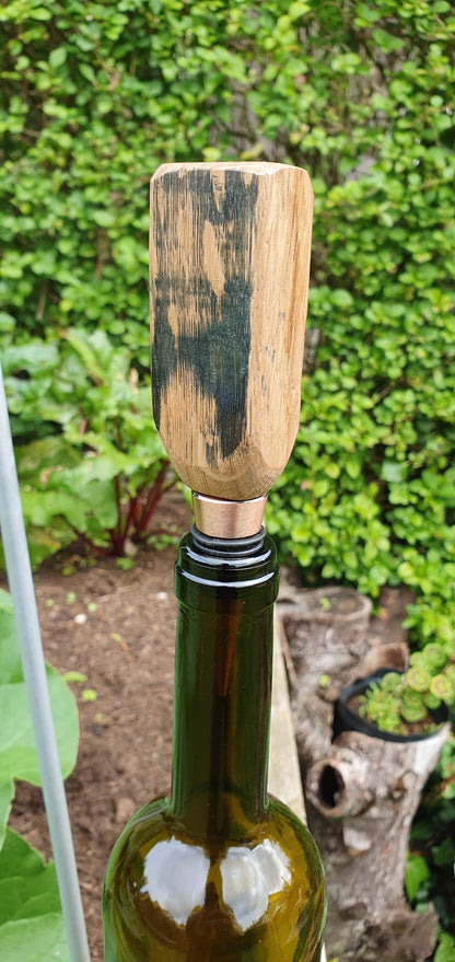 StaveLock – Handcrafted Whiskey Barrel Bottle Stopper