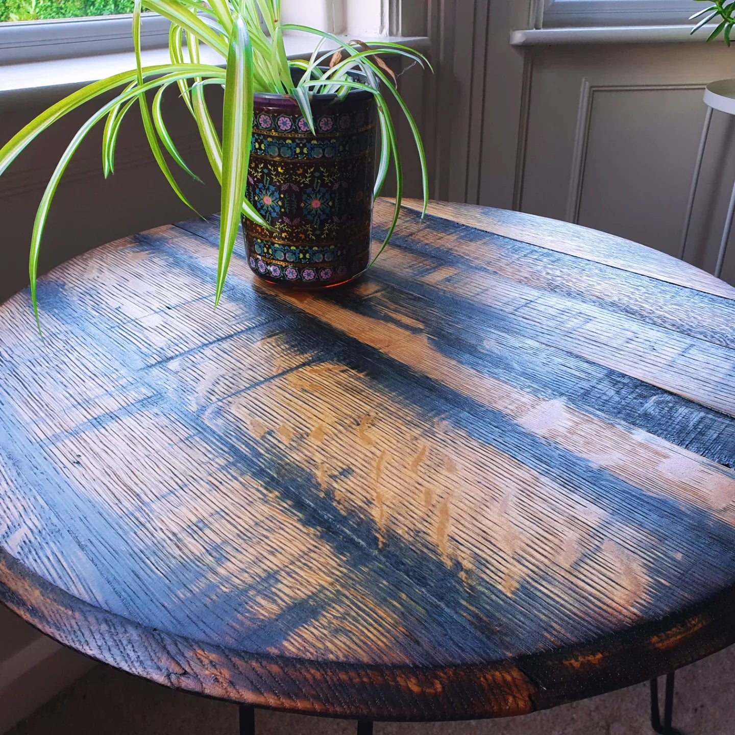 Barrel Lid Table