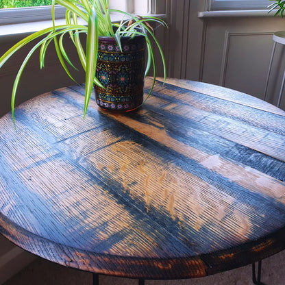 Barrel Lid Table