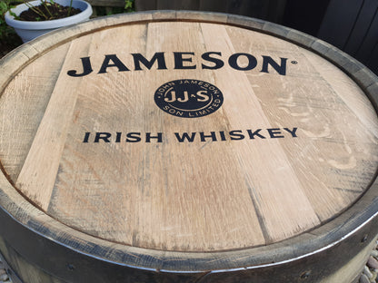 Irish Oak Whiskey Barrel End Table – Handcrafted from Authentic Barrels