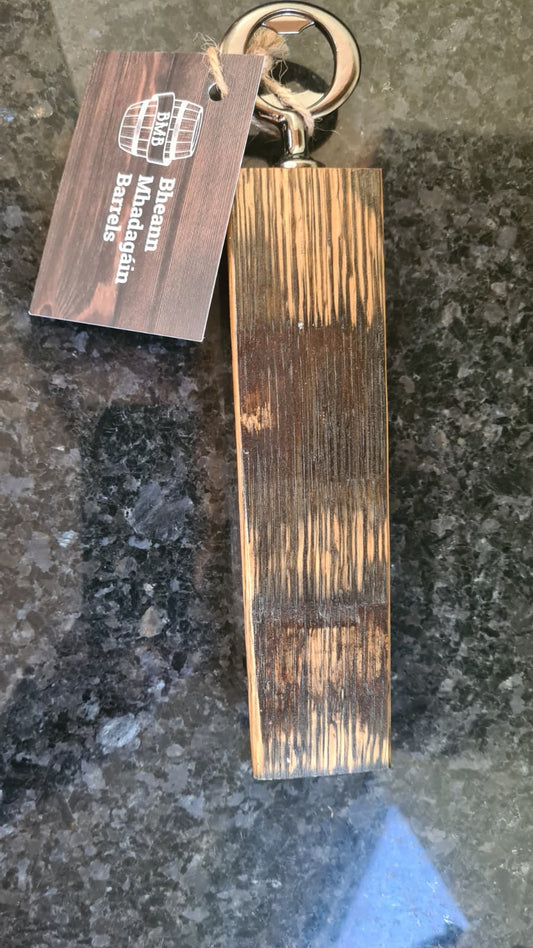 BarrelPop – Handcrafted Whiskey Stave Bottle Opener